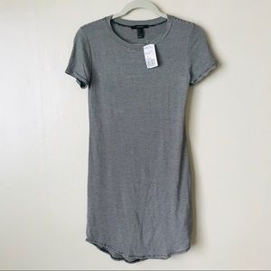 NWT Black and white striped dress by Forever 21